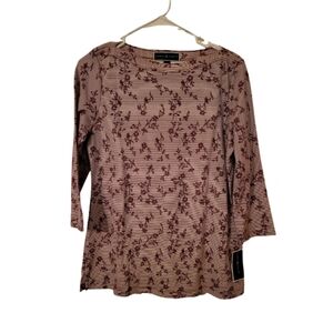 New with tag. Karen Scott business casual misses top. Size S